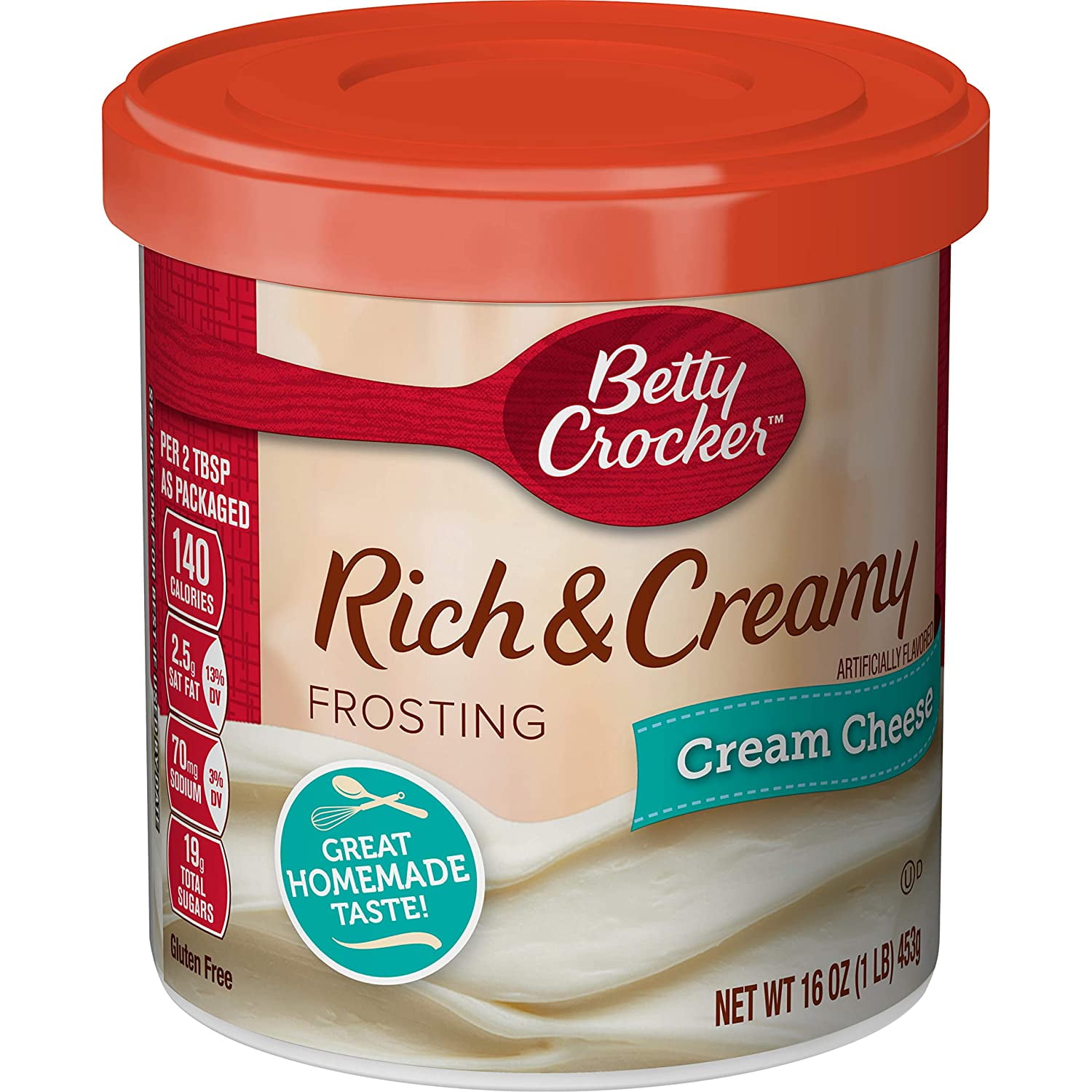 Betty Crocker Rich and Creamy Frosting, Cream Cheese, 16 oz, Wal-mart, Walm...