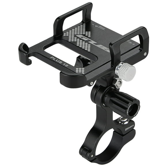 Soporte para teléfono Soporte para teléfono de bicicleta de aluminio 360 grados giratorio ajustable GUB Soporte para teléfono
