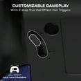 thumbnail image 4 of Turtle Beach Rematch Advanced Wired Gaming Controller for Xbox & PC - Lenticular, Multi-Design, Remappable Buttons, Hall-Effect Hair Triggers, 8ft Cable, Officially Licensed by Xbox - Dark Cosmos, 4 of 21