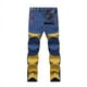 thumbnail image 4 of Pantalones elásticos impermeables, cálidos, resistentes al viento y al agua, con forro polar para exteriores, para otoño e invierno, pantalones de caparazón suave para hombre, pantalones de escalada, 4 of 5