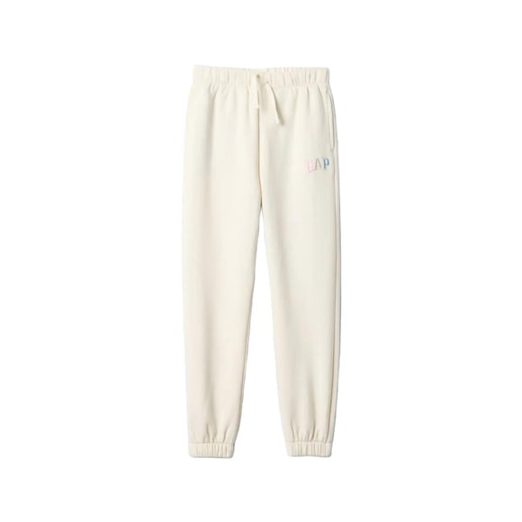 Pantalón jogger para niña GAP Ivory Frost XXL