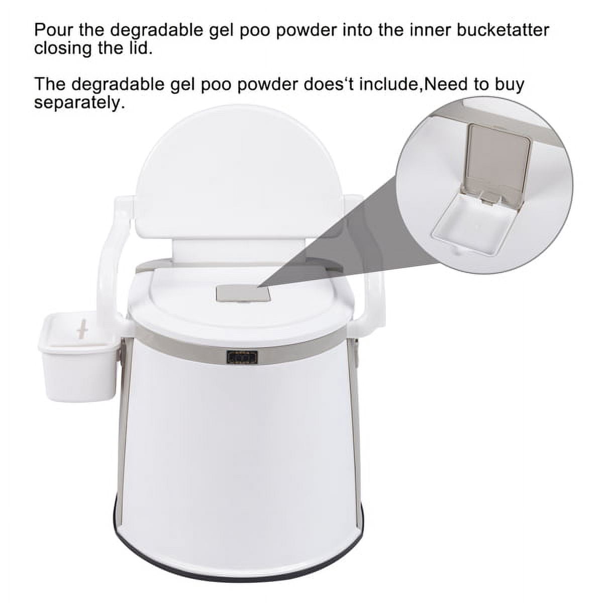 KASOI 6-8 gallon Portable Travel Toilet