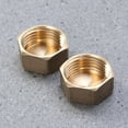 thumbnail image 3 of LIFKOME 2pcs Compression Fitting Brass Blank Nut (15g), 3 of 8