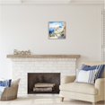 thumbnail image 3 of Stupell Industries Santorini City Landscape Travel & Places Painting Gray Framed Art Print Wall Art, 17 x 17, 3 of 9