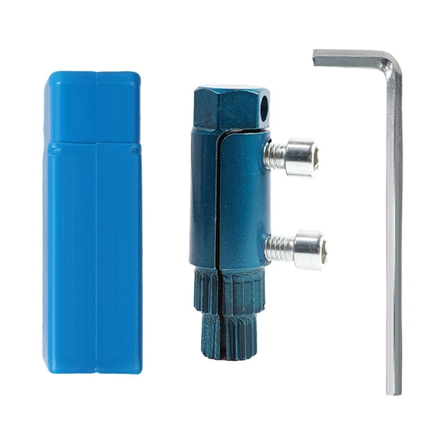 Tornillo Extractor de extracción Ease Out Extractor Kit versátil de agarre cómodo Extractor de alambre de válvula de grifo para baño para baño de baño Azul con estuche