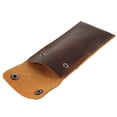 thumbnail image 4 of Travel Watch Pouch Leather Watch Case Single Watch Storage Case Travel Watch Holder, 4 of 8