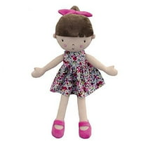 Applesauce Plush Brunette Hair Doll, Lily