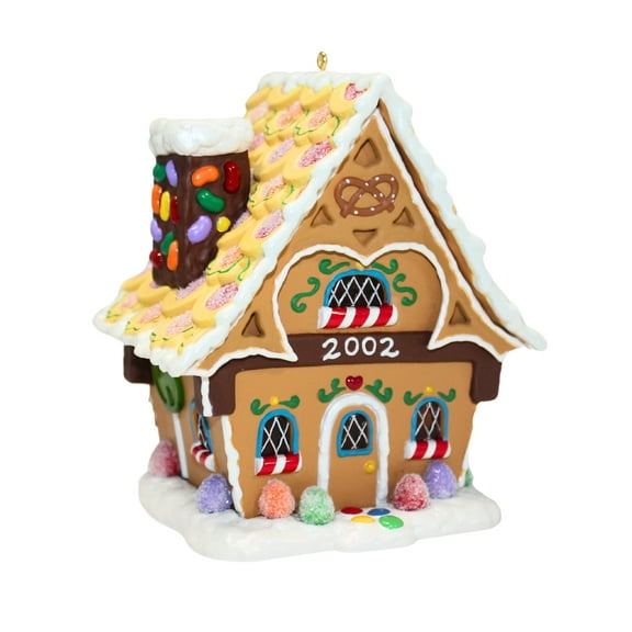 Hallmark Ornament: 2002 Gingerbread Cottage | QLX7683