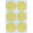 thumbnail image 1 of Round Stickers Sheets 50mm - Pastel Yellow Sticker dots 2" inch Great for All Purpose Arts and Crafts - 540 Pack by Royal Green …, 1 of 1