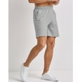 thumbnail image 4 of Hanes Originals Jersey Shorts Men's Tri-Blend Pull-On Elastic Waistband Pockets 7 inseam, 4 of 6