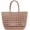 Apricot, variant on Kukuzhu Woven Jelly Bag, Rubber Tote Bag Waterproof Travel Bags for Women Washable Totes Handbag for Sports Beach Pool