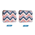 thumbnail image 7 of FORMRS 15-15.6 inch Laptop Sleeve Case Soft Carrying Quilted Computer Bag Cover, White Geometric, 7 of 7
