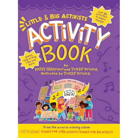Little & Big Activists Activity Book, (Hardcover)