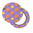 thumbnail image 2 of Haiem Yellow Lemon And Orange Cushion Round Bar Chair Seat Cover Bar Chair Cushion Covers Elastic Washable Bar Chair Cover,Protects from Scratches and Stains-13 inch, 2 of 7