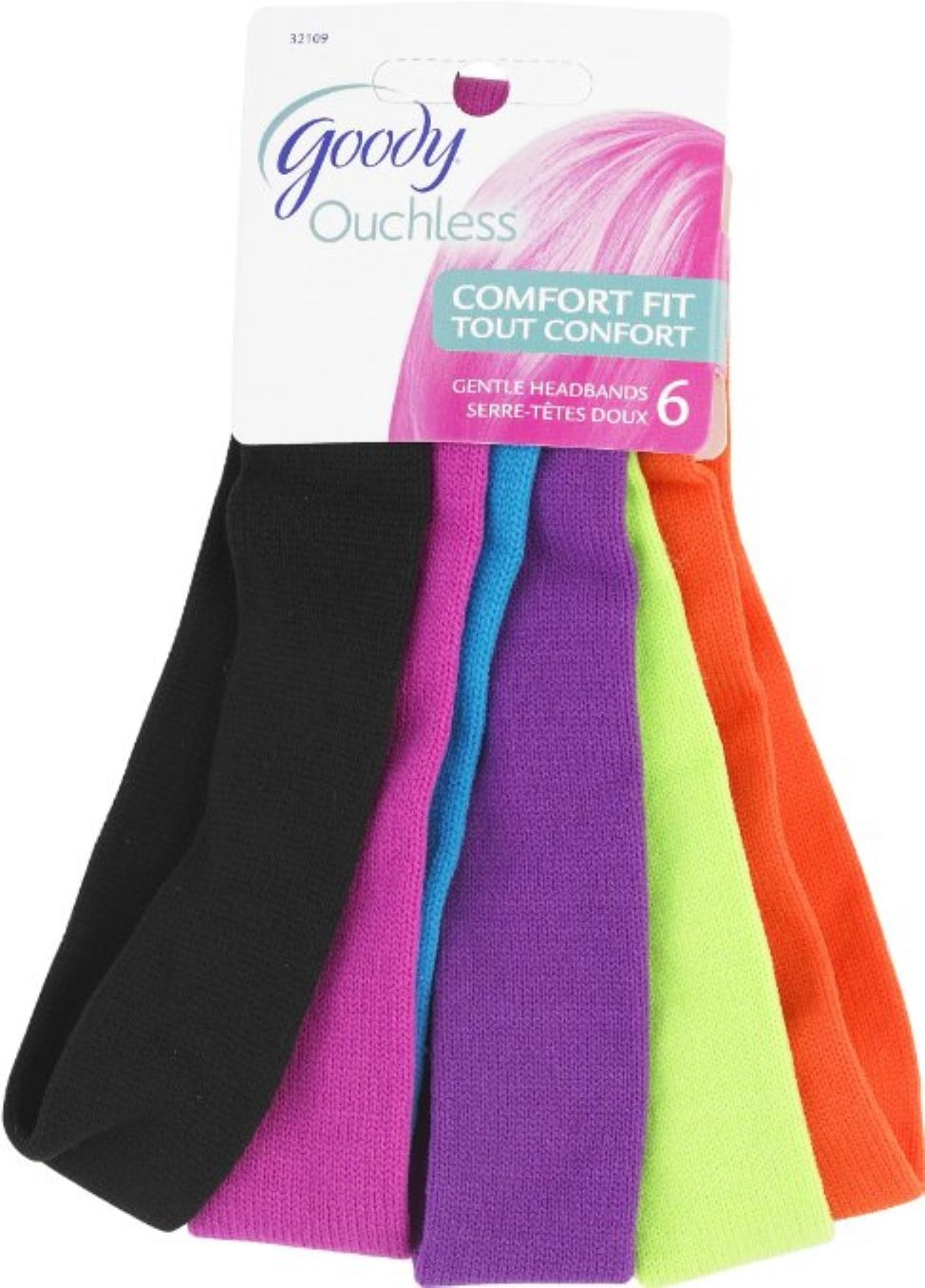 Goody Ouchless Comfort Fit Headbands 