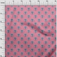 thumbnail image 2 of oneOone Polyester Lycra Fabric Floral Block Printed Craft Fabric BTY 56 Inch Wide, 2 of 4