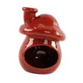 thumbnail image 4 of Incienso quemador de palo de palo calentador moderno versátil haz de salvia censadera para salón para sala de estar comedor de spa decoración del Rojo, 4 of 8