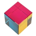 thumbnail image 2 of Optical Glass Cube,Color Cube Optical 6 Optical Cube Mixing Colour Cube Exceptional Craftsmanship, 2 of 8