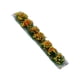 thumbnail image 4 of Racimo de flores en miniatura, decoración de jardín, mechones tupidos, lindos mechones de hierba para el modelo de construcción de jardín de hadas, mo Naranja, 4 of 8