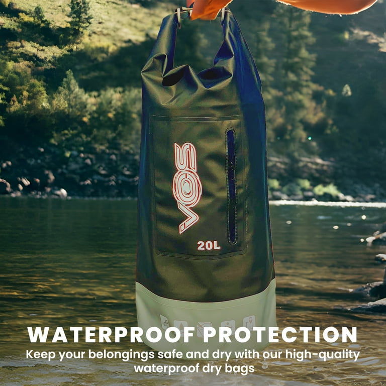 VOS Waterproof Premium Dry Bag – 20L All-purpose Bag Lightweight