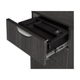 thumbnail image 4 of Regency Legacy 71 x 35 in. Executive Desk with Single Pedestal Drawer Unit- Ash Grey, 4 of 6
