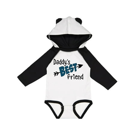 

Inktastic Daddy s Best Friend- Arrow and Plaid Letters Gift Baby Boy or Baby Girl Long Sleeve Bodysuit