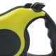 thumbnail image 2 of Correa retráctil para mascotas Control de botón Mango ergonómico Cinturón seguro para caminar para perros para gato Conejo 16.4 pies Amarillo, 2 of 5