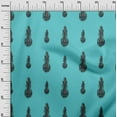 thumbnail image 2 of oneOone Organic Cotton Voile Fabric Ethnic Ikat Print Sewing Fabric BTY 42 Inch Wide, 2 of 4