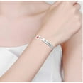 thumbnail image 4 of WWS-Heart Medical Alert Bracelet for Women Emergency First Aid Health Alert Engraved Stainless Steel Adjustable Chain Bracelets, 4 of 4