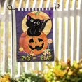 thumbnail image 2 of Trick or Treat Kitten Garden Applique Flag, 2 of 2