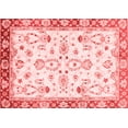 thumbnail image 1 of Ahgly Company Machine Washable Indoor Rectangle Oriental Red Traditional Area Rugs, 2' x 4', 1 of 4