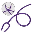 thumbnail image 2 of Purple Stethoscope Tubing with YShaped Design for Hearing Aid Use Durable PVC Material Ensures Accurate Sound Transmission 2pcs, 2 of 8