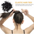 thumbnail image 2 of Shisuyan 500 Pcs Élastiques à Cheveux Jetables Accessoires pour Cheveux Filles, 2 of 8
