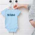 thumbnail image 5 of No Hablo Language Cute Babies Humor Romper Boys or Girls Infant Baby Brisco Brands 18M, 5 of 6