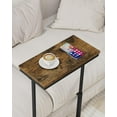 thumbnail image 6 of Adjustable Tall End Table, Side Table for Living Room, Bedroom, Brown TB01BB083, 6 of 8