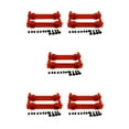 thumbnail image 3 of maskred ECX 1/12 RC RGT 136100 With Aluminium Alloy Rear Bumper Rear Bumper For ECX 1/12 Rc RGT 136100 Made Of Aluminium Alloy red 5Set, 3 of 6