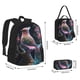 thumbnail image 2 of Easygdp Bird 3 Mochila para Niños y Niñas con Set de Caja de Almuerzo y Estuche para Lápices 3 en 1, Mochila Escolar Estampada para Adolescentes, 2 of 7