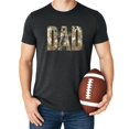 thumbnail image 5 of Dad Shirt for Hunter Camo Outdoorsman Deer Hunting Graphic Tee for Men Dark Gray Heather Shirt Adult X-Large, 5 of 7