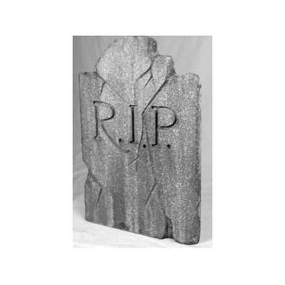 Weathered & Damaged Halloween Tombstone
