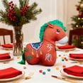 thumbnail image 4 of Muñeca de lino para festival, decoración navideña, 32 cm, dibujos animados, adorables caballitos, juguete de decoración navideña, muñeca de festival, regalo del Año del Caballo, decoración de Hallowee, 4 of 6
