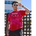 thumbnail image 2 of Sicily Food And Culture Tie Dye Crystal Men -Image by Shutterstock, Male Large, 2 of 4