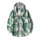 thumbnail image 1 of Camisas De Vestir Para Hombre 5xl Camiseta con estampado digital 3D para hombre Camisa de manga corta Solapa superior (Green, M), 1 of 3