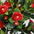 thumbnail image 3 of 36“ Artificial Camellia Tree Plant(set Of 2) for Outdoor/Indoor Home Decor, 3 of 5