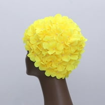 PBPBOX Floral Swimming Cap Flower Petals Fashion Forward Design 1Pcs