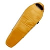 Decathlon Forclaz Trek 500, 41°F, Cold Weather, Fiber Filled, Compact Camping Mummy Sleeping Bag, Yellow