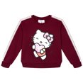 thumbnail image 2 of Hello Kitty Toddler Girls' Fleece Sweatshirt and Pants Set Deep Burgundy, 2 of 5