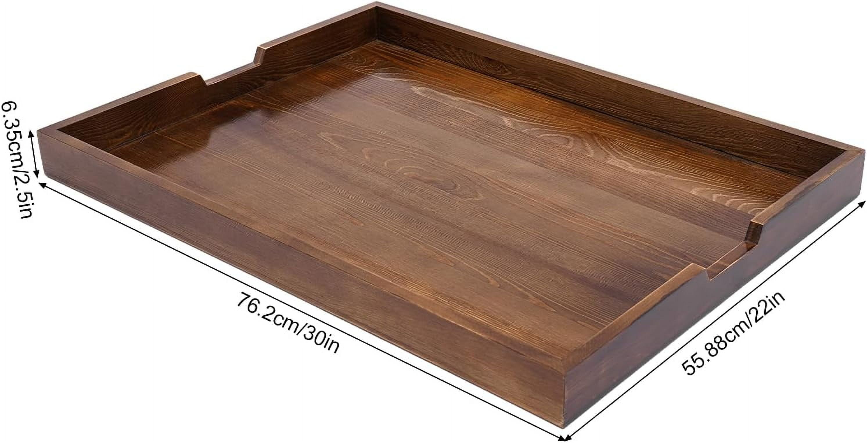 Stove Top Cover, Noodle Board Stove Covers with Built-in Handles, Durable Extra Thick Pine Wood Handmade Cookware for Gas Burners and Electric Stove