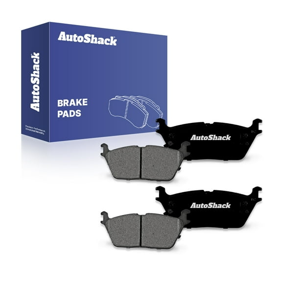 AutoShack Rear Premium Ceramic Brake Pad Set Replacement for 2019-2025 Ram 1500 2022-2024 Jeep Wagoneer 2022-2024 Jeep Grand Wagoneer 4-PC