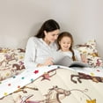 thumbnail image 5 of Castle Fairy 2-Piece Twin Size Comforter Set - Western Cowgirl Style Print, 5 of 8