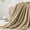Brown, variant on Soft Plush Fleece Throw Blanket for Couch – 3D Ribbed Jacquard Cozy Warm Lightweight Moss Green Blanket 50x60 inches
